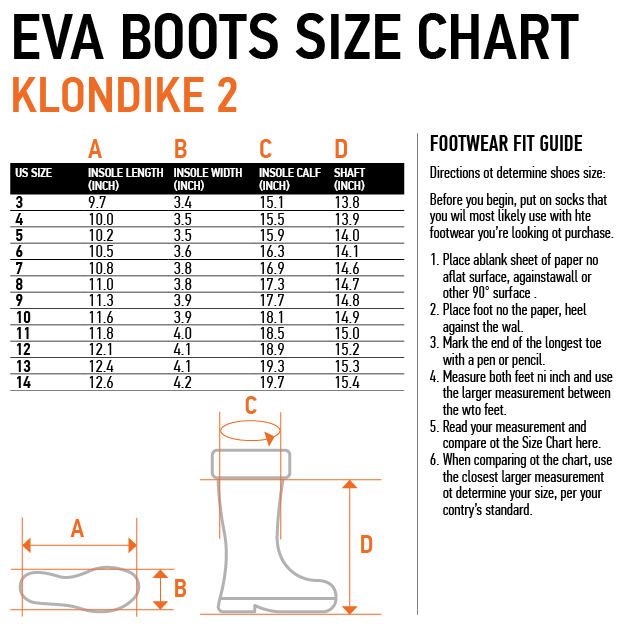 KLONDIKE 2 BOOT – NORFIN USA