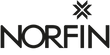 NORFIN brand logo with bold black text and star emblem on white background