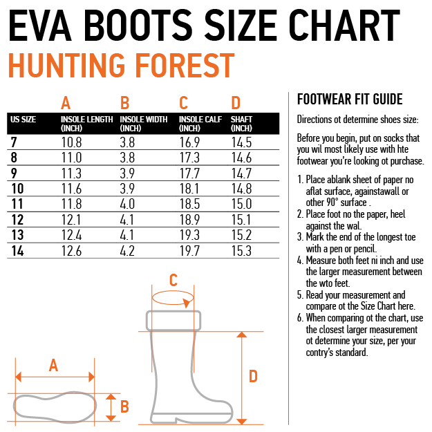 HUNTING FOREST BOOT