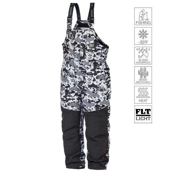 Aurora Series Ice Fishing Suit with Floatation, Insulated Waterproof Bibs  and Jacket for Ice Fishing