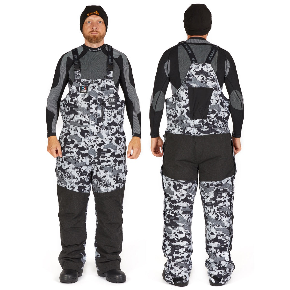 EXPLORER CAMO HEAT FLT BIB