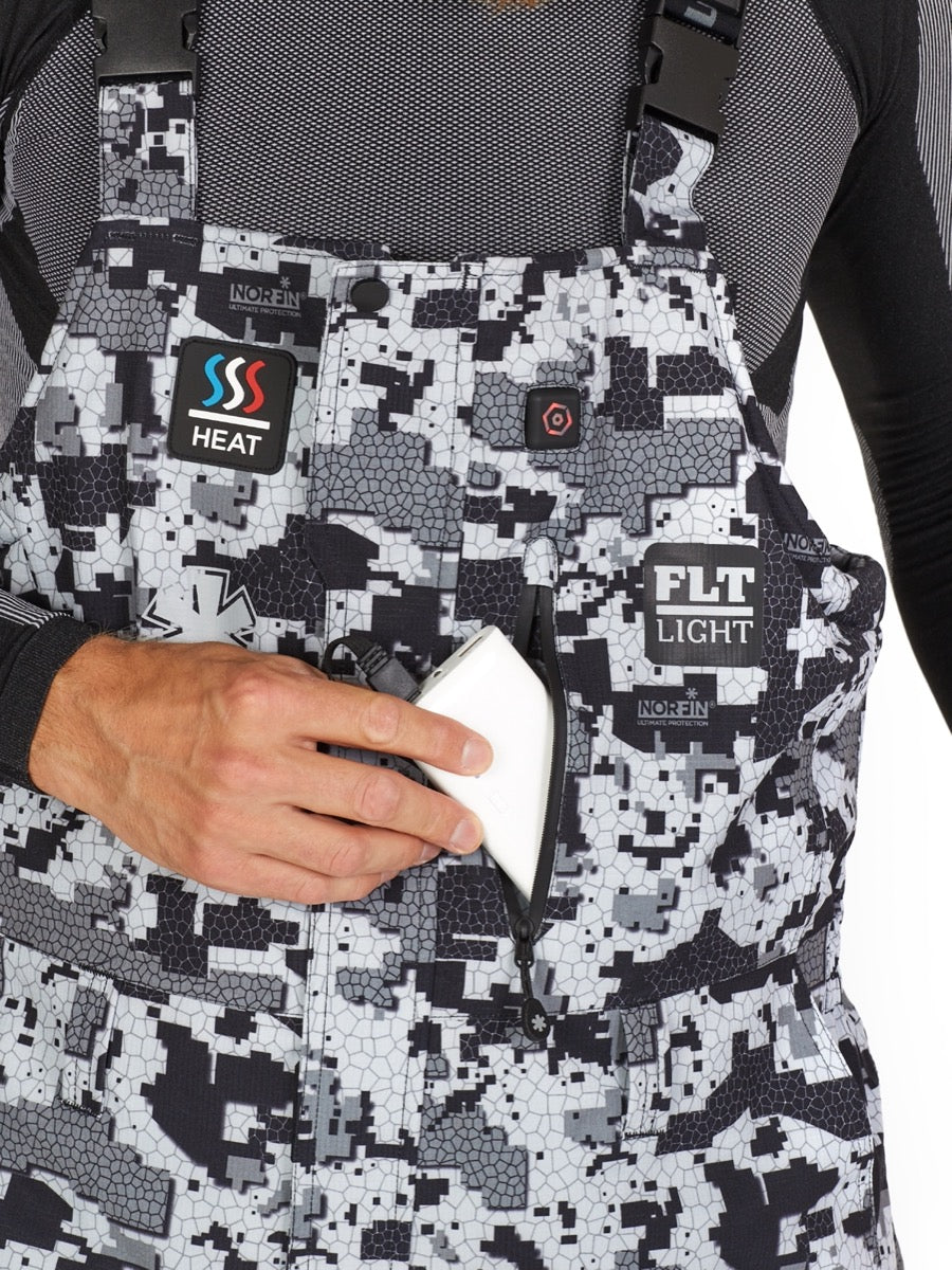 EXPLORER CAMO HEAT FLT BIB