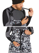 EXPLORER CAMO HEAT FLT BIB