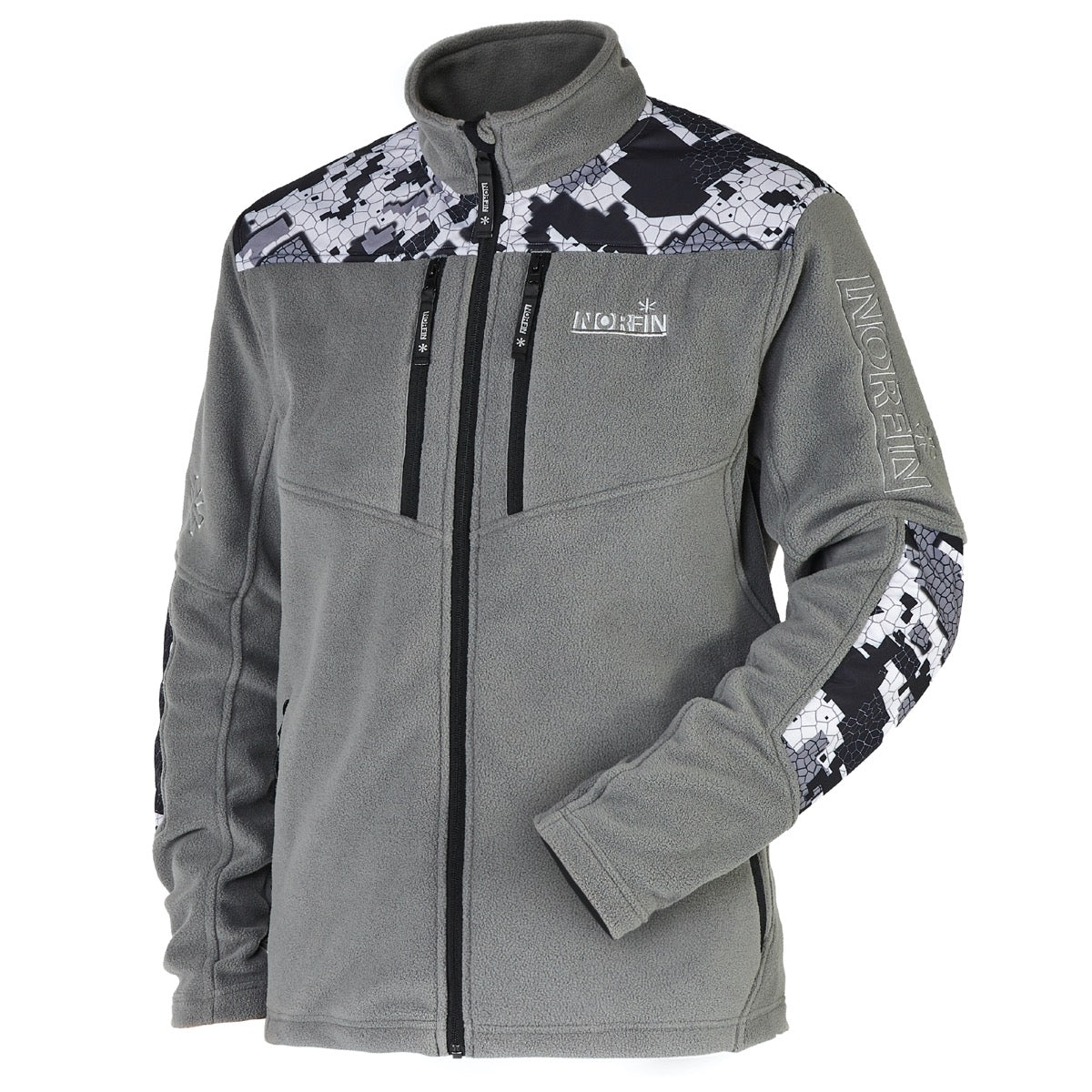 GLACIER CAMO FLEECE JACKET
