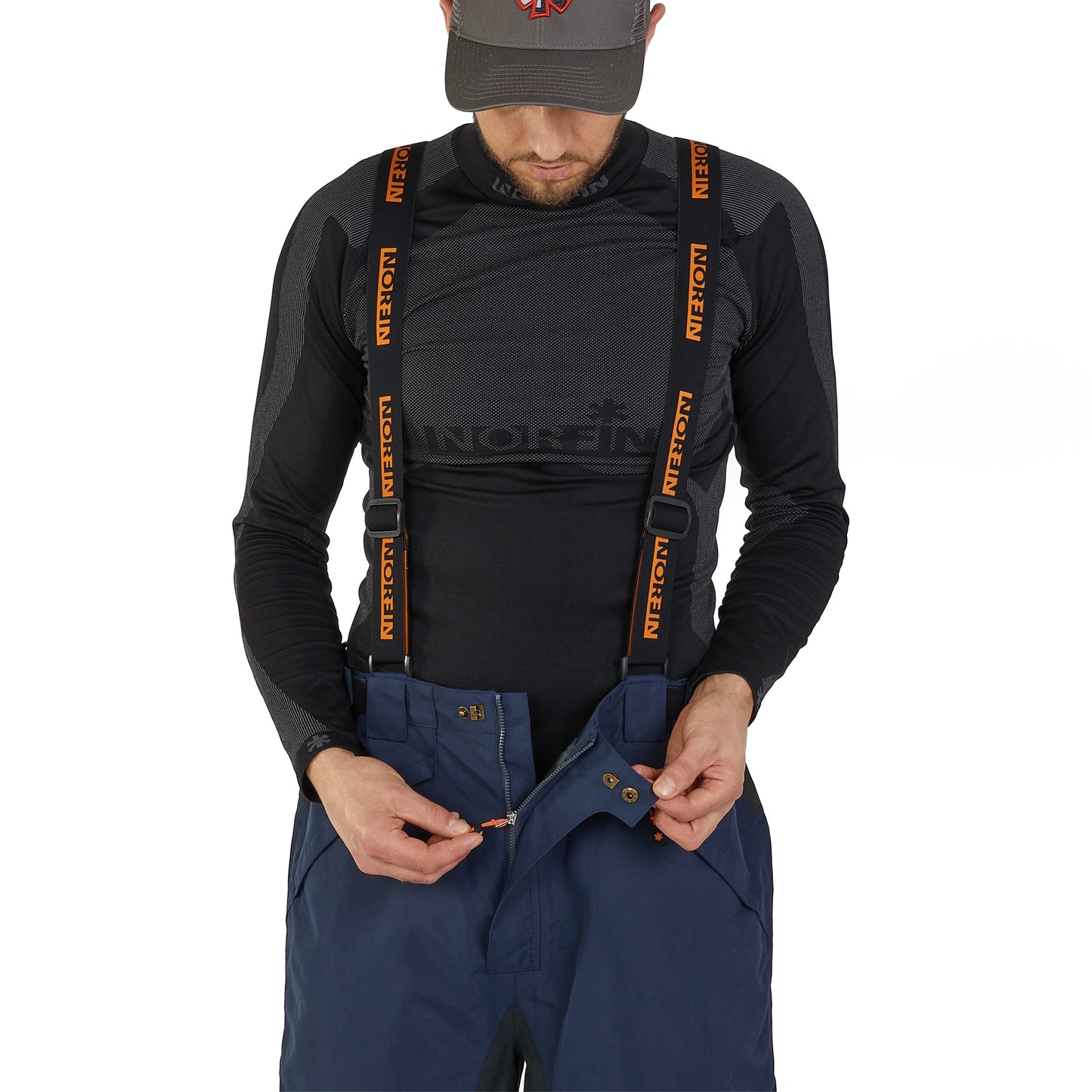 ALPHA NAVY BLUE RAIN PANTS