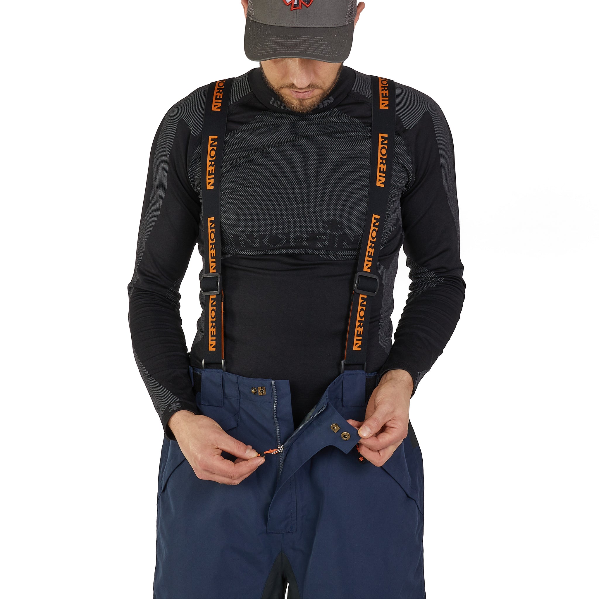 ALPHA NAVY BLUE RAIN PANTS
