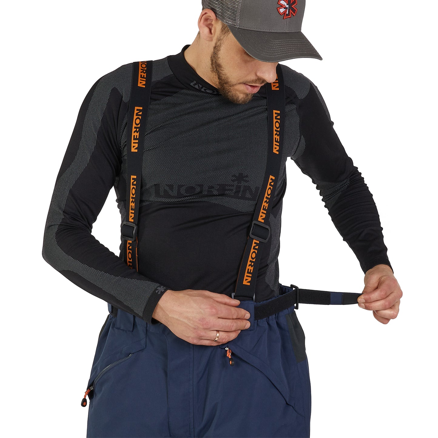 ALPHA NAVY BLUE RAIN PANTS