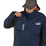 ALPHA NAVY BLUE RAIN JACKET