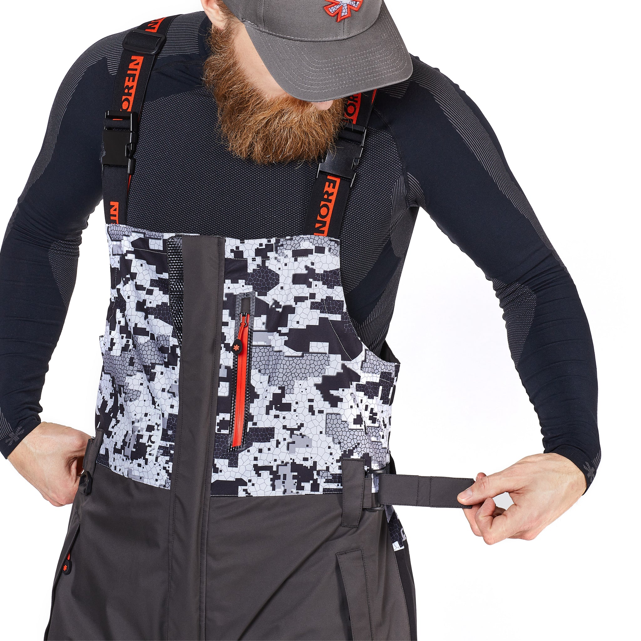 PRO DRY 3 CAMO RAIN BIB