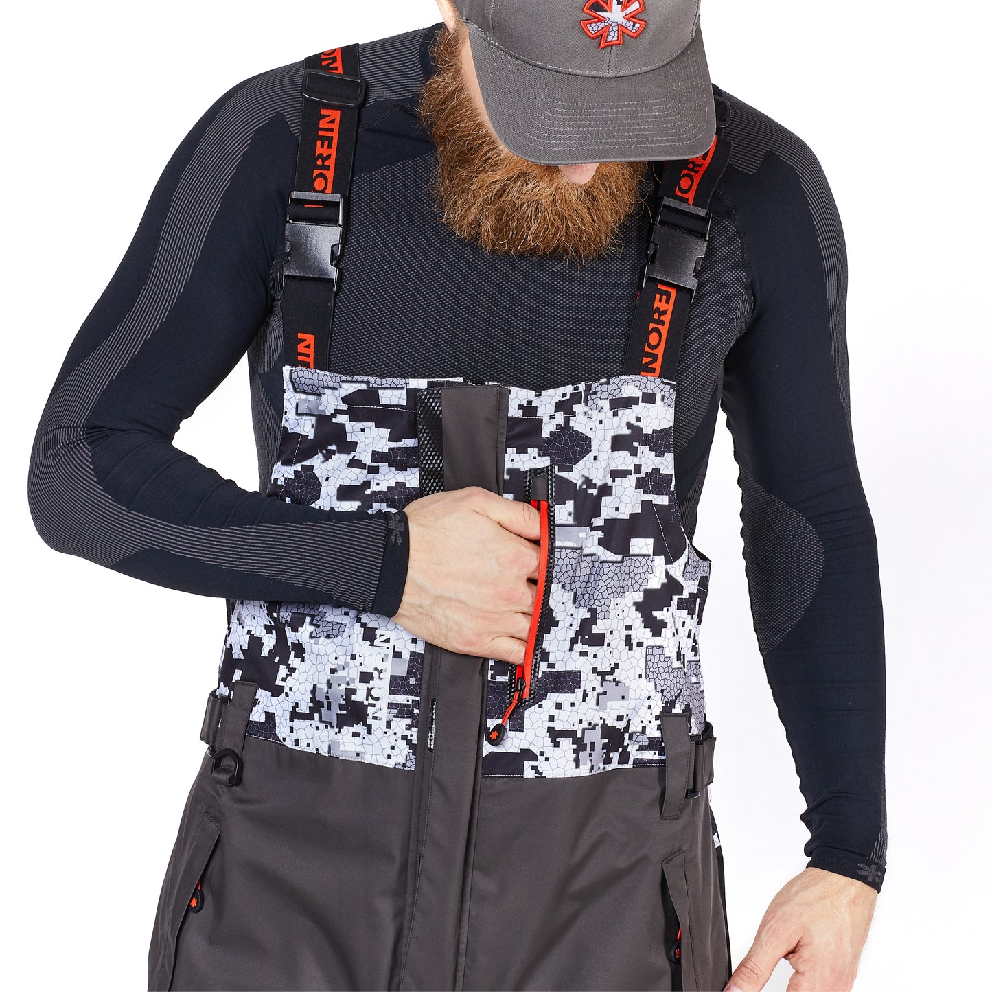 PRO DRY 3 CAMO RAIN BIB
